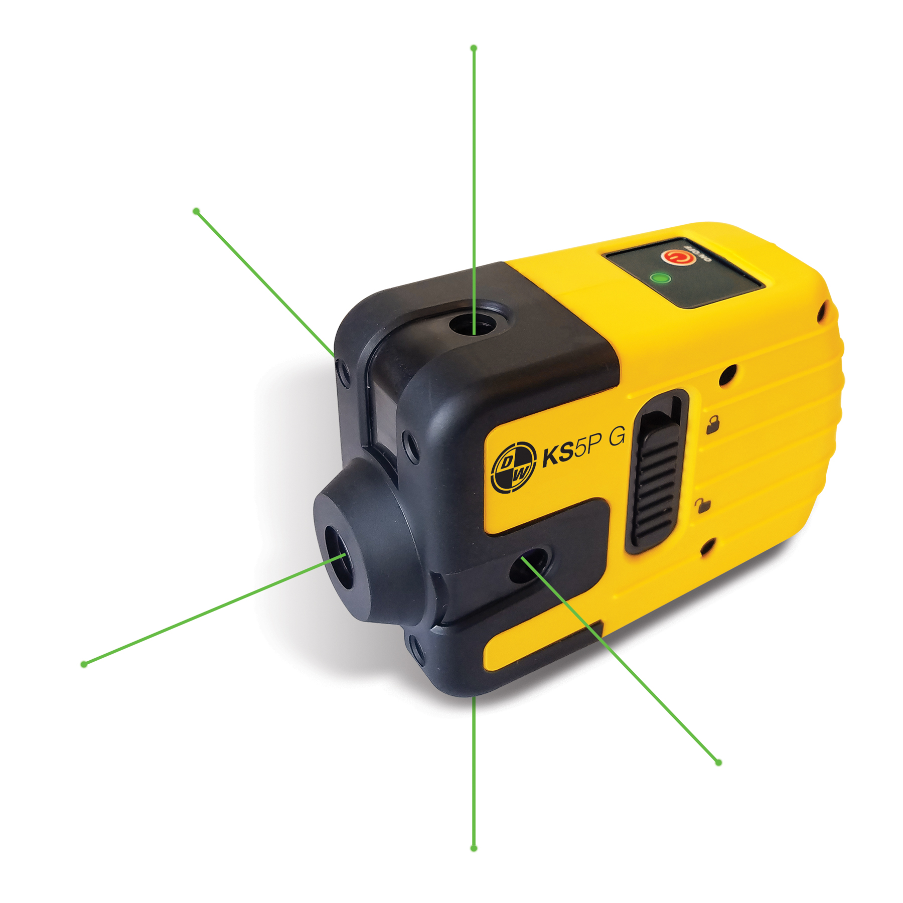 KS 5P 5-Point Green Beam Laser