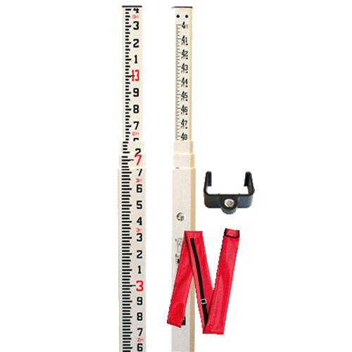 25' Nedo Fiberglass Leveling Rod